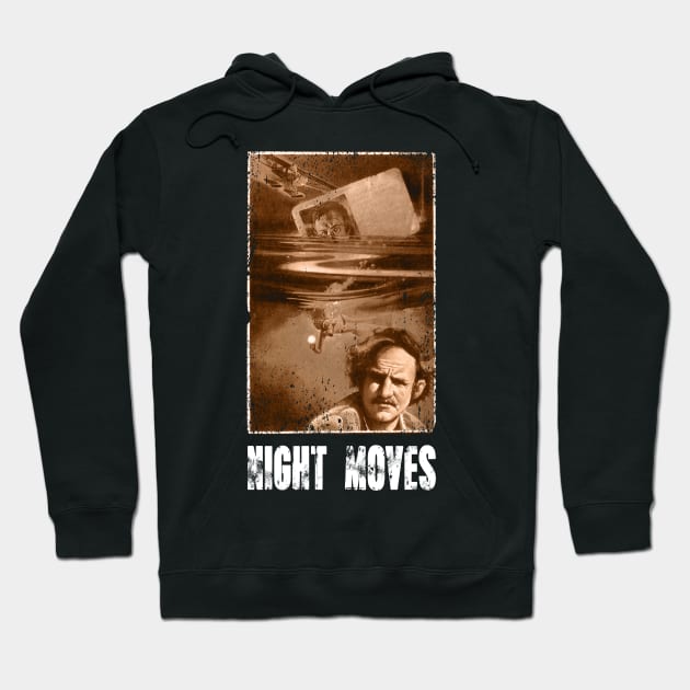 Noir Nostalgia Collection Moves T-Shirts, Echoes of Gene Hackman's Detective Legacy in Every Stitch Hoodie by JaylahKrueger